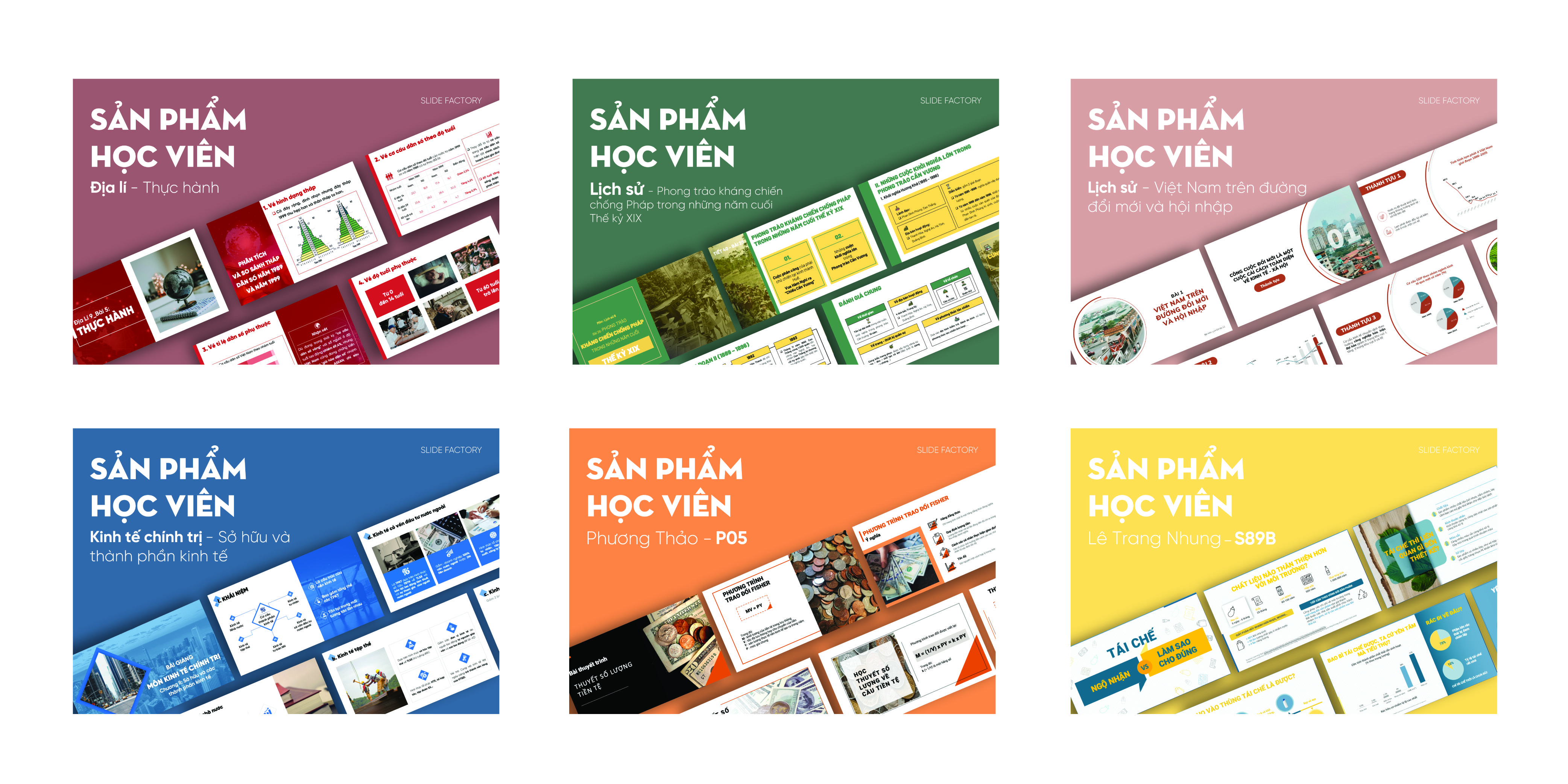 Sản phẩm học viên