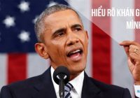 Barack Obama thuyết phục người nghe