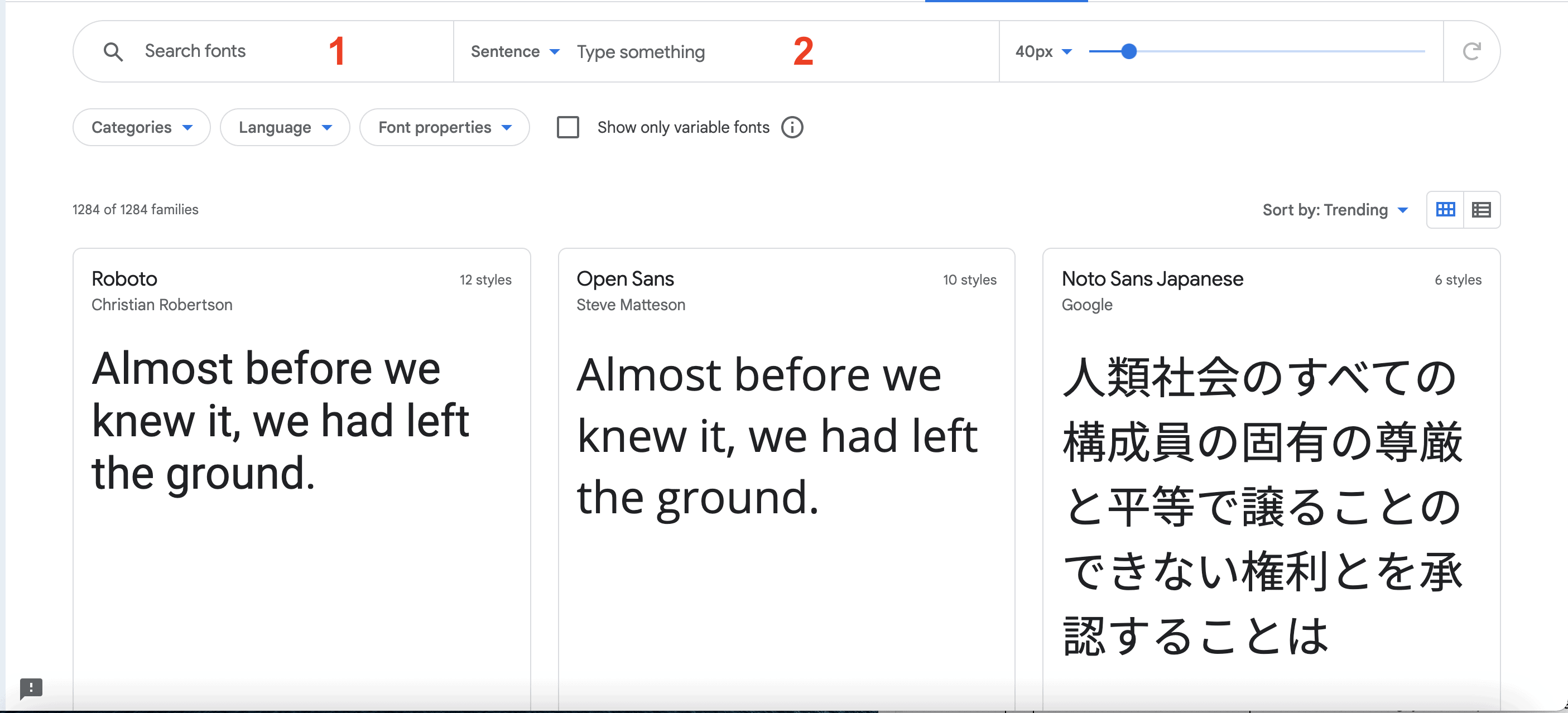 Hướng dẫn cách tải font chữ trên Google Font